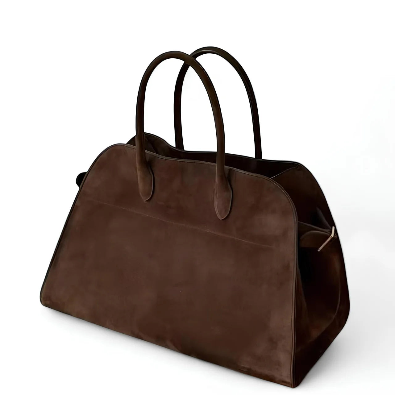 sac CINTIA grand sac à main cuir daim porté épaule, élégant et pratique avec multiples compartiments pour femmes actives