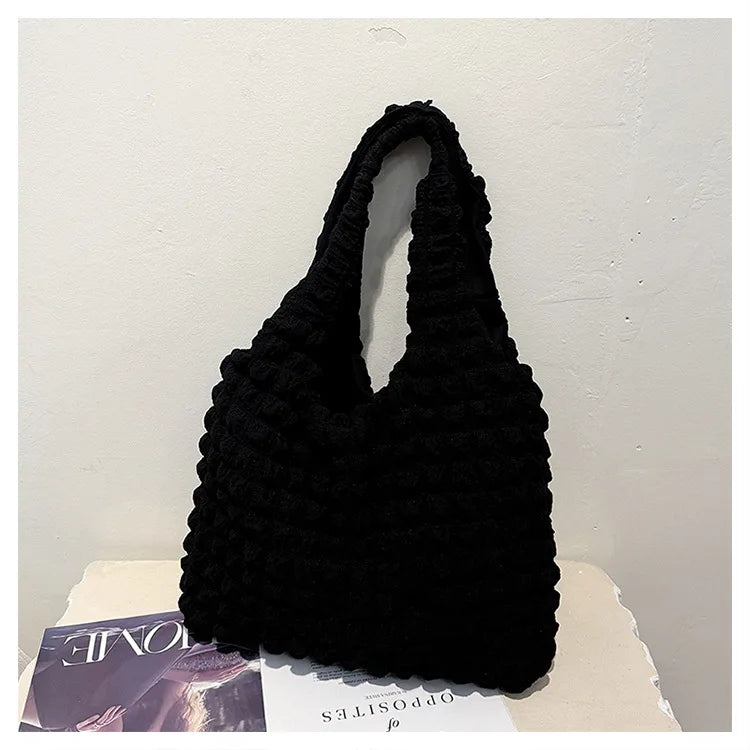 Grand sac à main rembourré Elsa, spacieux et confortable, idéal pour ordinateur, dossiers et effets personnels, style crossbody ou à l’épaule.