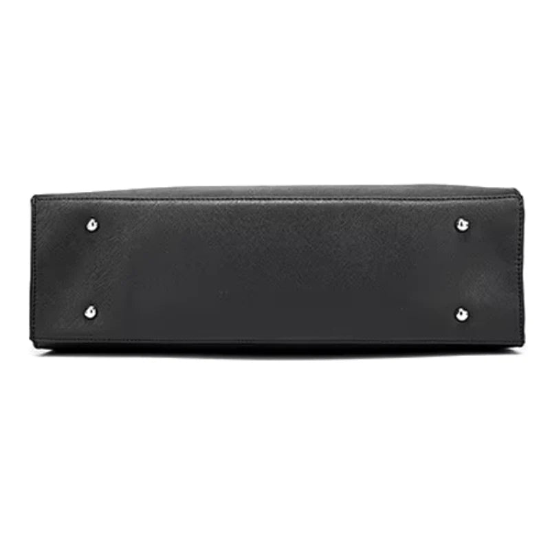 Sac à main GIA grand format, design simple et tendance, en cuir vegan de qualité, idéal pour un usage quotidien avec style