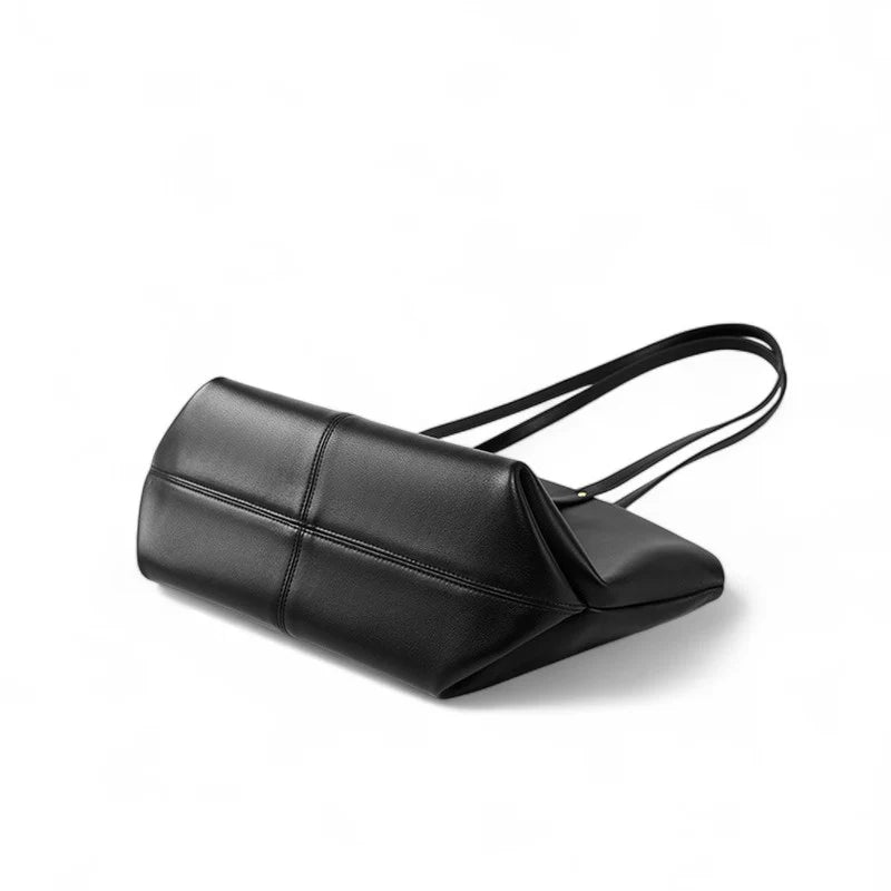 Grand sac à main Naila, luxueux et spacieux, idéal pour ordinateur, dossiers et effets personnels au quotidien.