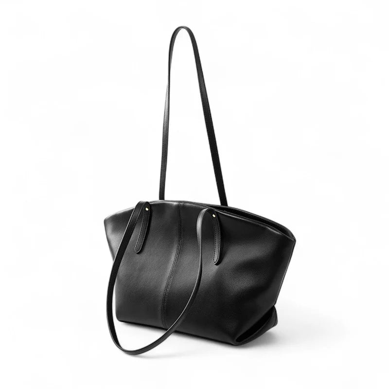 Grand sac à main Naila, luxueux et spacieux, idéal pour ordinateur, dossiers et effets personnels au quotidien.